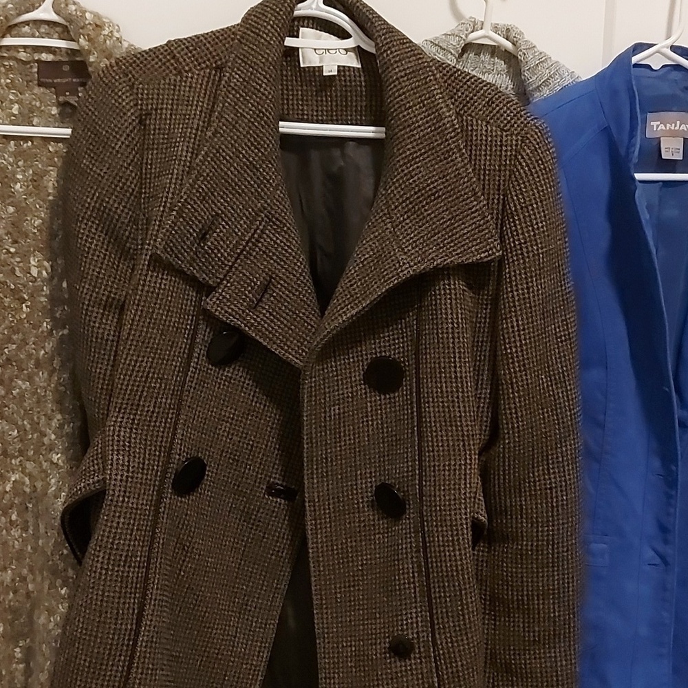 Cleo Double-Breasted Women's winter coat - Picture 2 of 7
